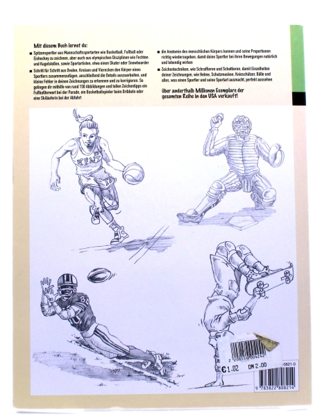 Zeichnen Schritt für Schritt: Sportler von Damon J. Reinagle
